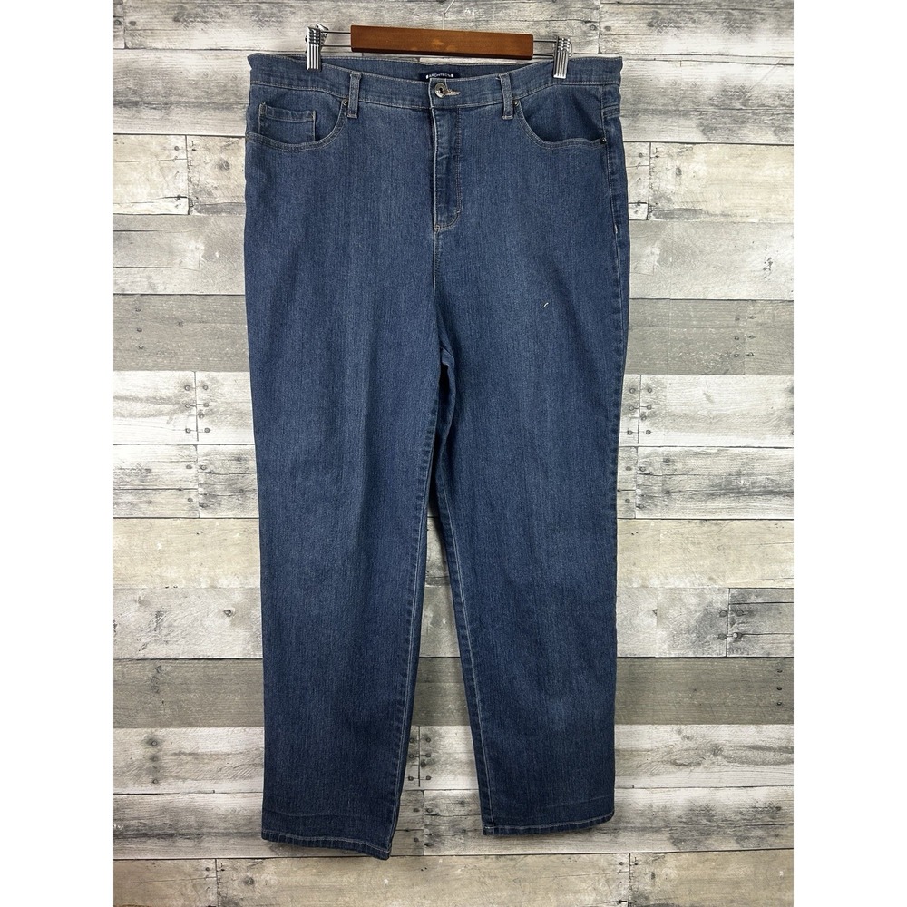 Architect Women's Straight Blue Jeans 16